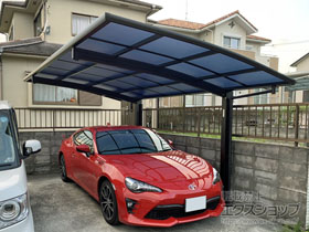 のカーポート プレシオスポート 積雪〜20cm対応 施工例