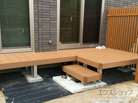 のウッドデッキ リウッドデッキ 200 施工例