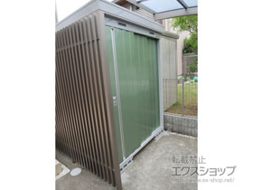 の物置・屋外倉庫 ネクスタ 一般型 1530×1790×2020 NXN-28CS-OG 施工例