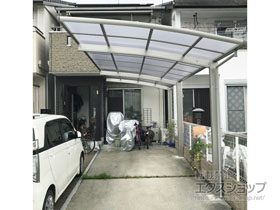 のカーポート レイナポートグラン 延長　積雪〜20cm対応 施工例