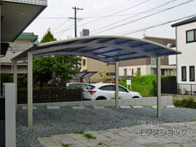 のカーポート レイナツインポートグラン　積雪〜20cm対応 施工例