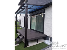 のテラス屋根 ソラリア F型 テラスタイプ 単体 積雪〜20cm対応 施工例