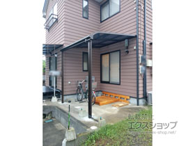 のテラス屋根 ソラリア R型 テラスタイプ 単体 積雪〜20cm対応 施工例