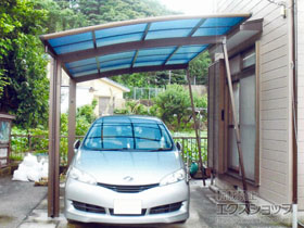 のカーポート プレシオスポート 積雪〜20cm対応 施工例