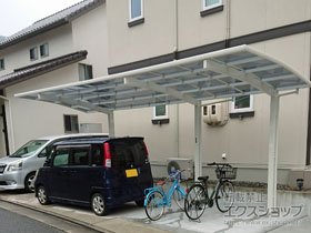 のカーポート レイナポートグラン 延長　積雪〜20cm対応 施工例