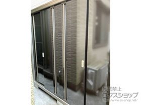 の物置・屋外倉庫 ナイソーシスター　2160×580×1903（KMW-216E） KMW-216E 施工例