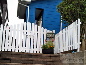 のフェンス・柵 ララミー 2型 フリー支柱タイプ 施工例