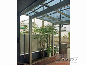 のカーポート エフルージュ ツイン 積雪〜20cm対応 施工例