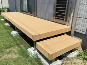YKKAPのウッドデッキ リウッドデッキ 200 施工例