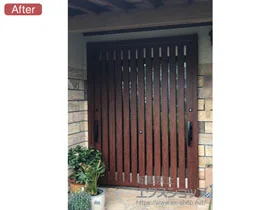 LIXIL ���N�V��(�g�X�e��)�̌��փh�A ���V�F���g���ֈ��� PG�d�l 2������ �����}�� 15�^(�c�ʂ�) �{�H��