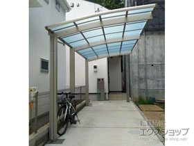 のカーポート レイナポートグラン 延長　積雪〜20cm対応 施工例