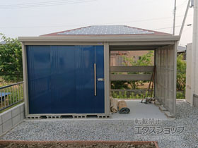 の物置・屋外倉庫 Mr.ストックマン プラスアルファ 一般型 （TP-40R22） 施工例