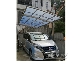 のカーポート ネスカR (ラウンドスタイル) 積雪〜20cm対応 施工例