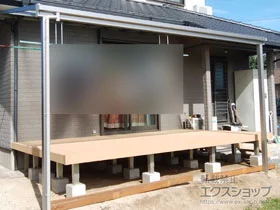 YKKAPのウッドデッキ リウッドデッキ 200 施工例