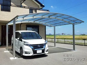 YKKAPのカーポート レイナツインポートグラン　積雪～20cm対応 施工例