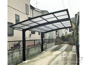 YKKAPのカーポート レイナポートグラン　積雪～20cm対応 施工例