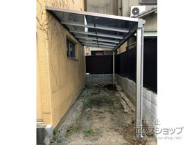 のテラス屋根 ソラリア F型 テラスタイプ 単体 積雪〜20cm対応 施工例