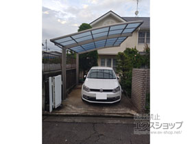 のカーポート ネスカR (ラウンドスタイル) 積雪〜20cm対応 施工例