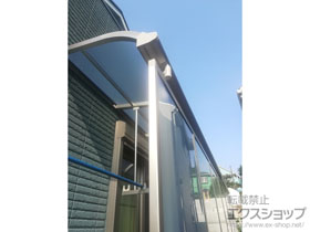 のテラス屋根 ソラリア R型 テラスタイプ 単体 積雪〜20cm対応 施工例