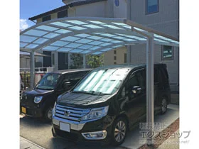 YKKAPのカーポート レイナツインポートグラン　積雪～20cm対応 施工例