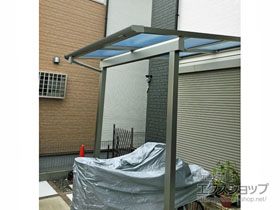 のテラス屋根 ソラリア F型 テラスタイプ 単体 積雪〜20cm対応 施工例