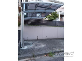 のサイクルポート・駐輪場 プレシオスポート ミニ 積雪〜20cm対応 施工例