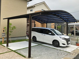 のカーポート レイナツインポートグラン　積雪〜20cm対応 施工例