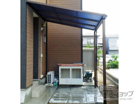 のテラス屋根 ソラリア F型 テラスタイプ 単体 積雪〜20cm対応 施工例