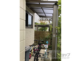 のテラス屋根 フーゴF 独立テラスタイプ 単体 積雪〜20cm対応 施工例