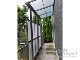 のテラス屋根 スピーネ F型 テラスタイプ 単体 積雪〜20cm対応 施工例