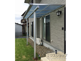 のテラス屋根 ソラリア F型 テラスタイプ 単体 積雪〜20cm対応 施工例