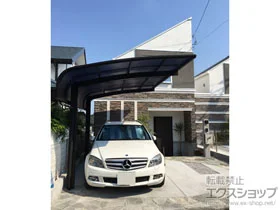 Value Selectのカーポート プレシオスポート アルファ 積雪〜20cm対応 施工例