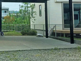 YKKAP�̃t�F���X�E��E�� �V���v���I�t�F���XM2�^ �c�䌅���b�V�� ���R���{�H �{�H��