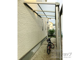 のテラス屋根 ソラリア F型 テラスタイプ 単体 積雪〜20cm対応 施工例