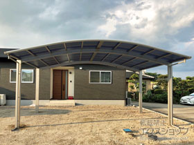 のカーポート レイナツインポートグラン　積雪〜20cm対応 施工例