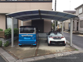 のカーポート プレシオスポート 積雪〜20cm対応 施工例