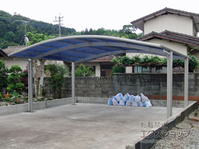 のカーポート レイナツインポートグラン　積雪〜20cm対応 施工例