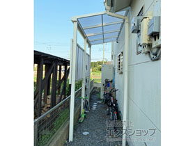 のテラス屋根 ソラリア F型 テラスタイプ 単体 積雪〜20cm対応 施工例