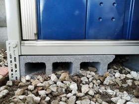 の物置・屋外倉庫 グランプレステージジャンプ 920×530×1900 GP-95A-T-DB 施工例