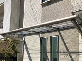 のバルコニー・ベランダ屋根 スピーネ F型 ルーフタイプ 単体 積雪〜20cm対応 施工例