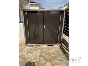 の物置・屋外倉庫 ナイソーシスター（KMW-177D-P） 施工例