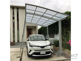 のカーポート ネスカR (ラウンドスタイル) 積雪〜20cm対応 施工例