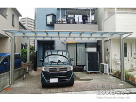 のテラス屋根 エフルージュ大型テラス 独立タイプ 積雪〜20cm対応 施工例