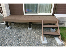 のウッドデッキ マージウッドデッキ 施工例