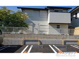 のフェンス・柵 ハイサモア　フリーポールタイプ 施工例