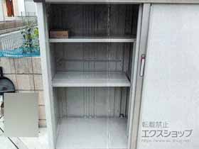 の物置・屋外倉庫 グランプレステージジャンプ 1488×650×1400(GP-156C-F) GP-156C-F-MW 施工例