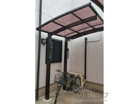 のサイクルポート・駐輪場 レイナポートグランミニ 積雪〜20cm対応 施工例