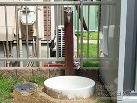 の立水栓・ガーデンシンク モ・エットL 施工例