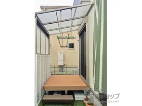 YKKAPのウッドデッキ リウッドデッキ 200 施工例