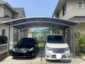 のカーポート レイナツインポートグラン　積雪〜20cm対応 施工例